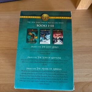 The Heroes of Olympus Books I-III Set